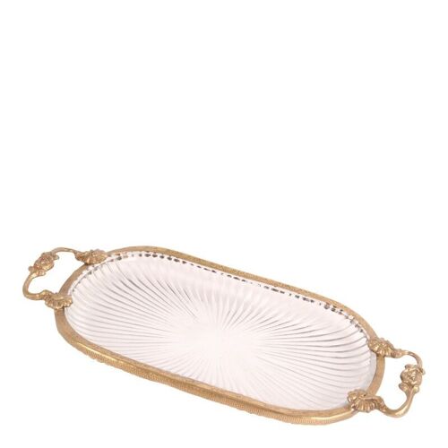 Tray Oval With Handle