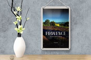 Plaque en tôle voyage 12x18cm décoration Provence-Alpes-Côte d'Azur France 4