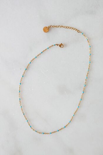 Castelo Choker -  Aqua Blue 4