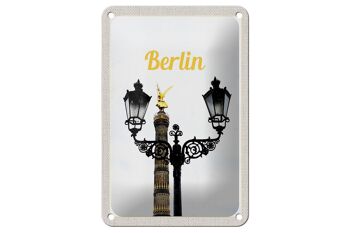 Panneau de voyage en étain, 12x18cm, colonne de victoire de Berlin, allemagne, signe de voyage 1