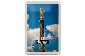 Panneau DE voyage en étain 12x18cm, panneau DE colonne DE victoire DE Destination DE voyage DE Berlin 1