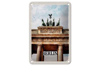 Panneau de voyage en étain, 12x18cm, panneau de porte de Berlin, allemagne, brandebourg 1