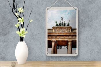 Panneau de voyage en étain, 12x18cm, panneau de porte de Berlin, allemagne, brandebourg 4