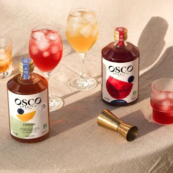 OSCO L’Original BIO l'apéritif idéal pour de cocktails sans alcool pour les premières terrasses ! 9