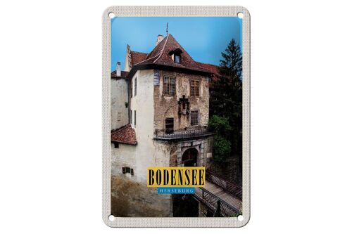 Blechschild Reise 12x18cm Bodensee Deutschland Merseburg Schild