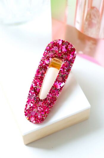 Barrette triangle Pinky