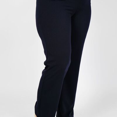 PANTALÓN ELÁSTICO DE TALLA ALTA NEGRO - NAPAX NEGRO