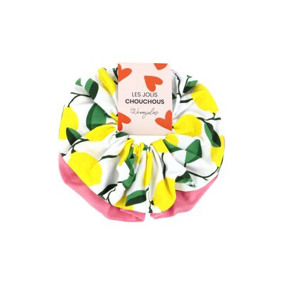 Confezione 2 Scrunchies - Limone | Rosa