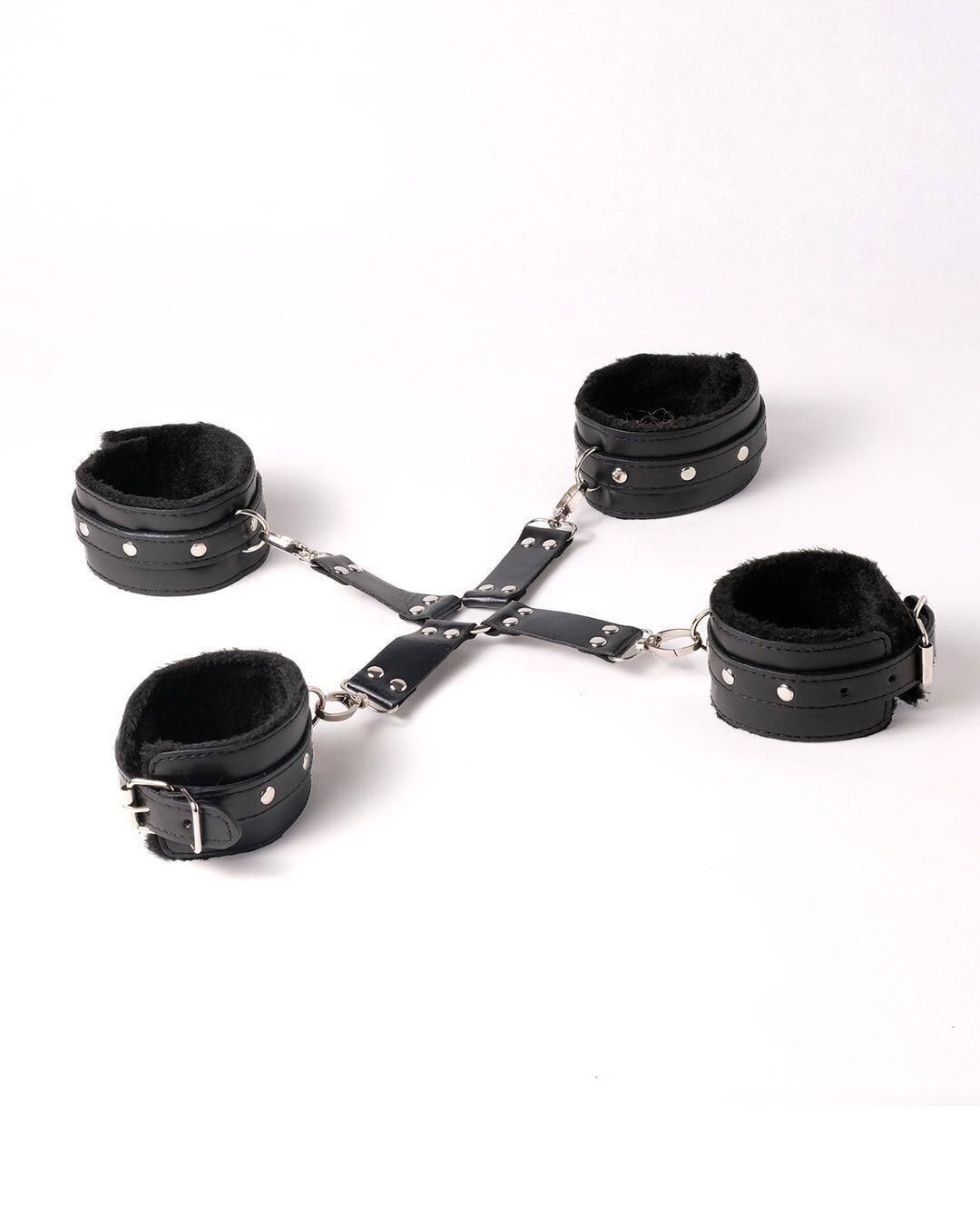 MANETTE E CAVIGLIERE CON GIUNZIONE INCROCIATA