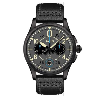 AVI-8 – SPITFIRE – Heavy Gray – AV-4089-08 – Men’s watch – Japanese Chronograph Movement