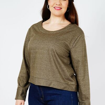 Kurzer Pullover - TOPILET KHAKI