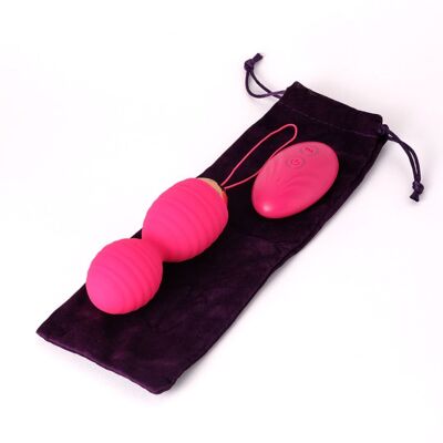 KEGEL BALLS WITH VIBRATION AND REMOTE CONTROL
