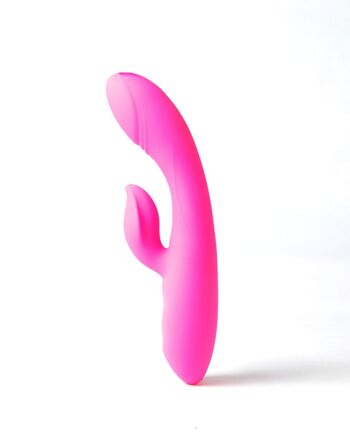 GODE VIBRANT AVEC STIMULATEUR DE CLITORIS ET FONCTION CHALEUR 7