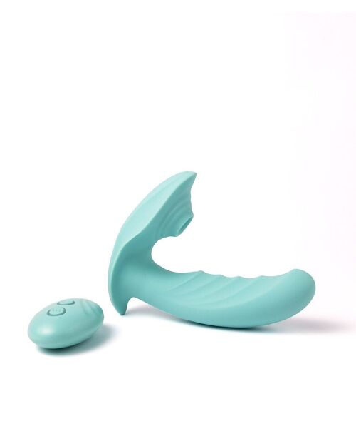 VIBRADOR Y SUCCCIONADOR CON LENGUA ESTIMULADORA DE CLITORIS CLEIO