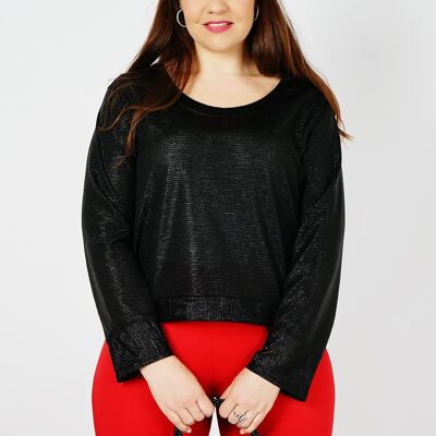Short sweater - BLACK TOPILET