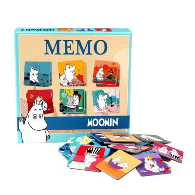 Memo quadrato Moomin per bambini