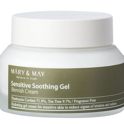 MARY&MAY Gel Crème Apaisant Sensible Anti-Imperfections 70g