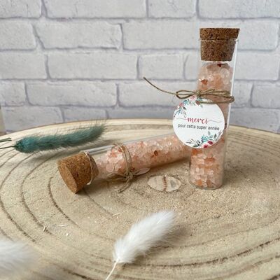 Bath salt bottle 'Thank you for this great year' - gift for teacher, teacher, babysitter, childcare worker