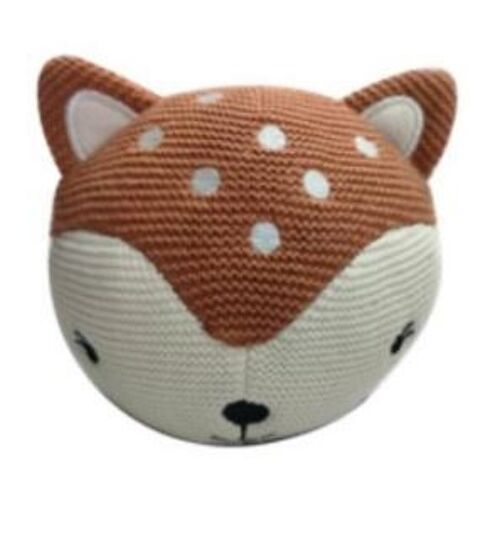 Ohh Deer Knitted Ball with a Bell for kids