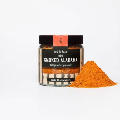Spezie per barbecue Alabama affumicate biologiche - Verrina da 120 ml