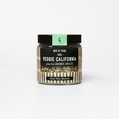 Spezie per barbecue biologiche Veggie California - 120 ml verrine