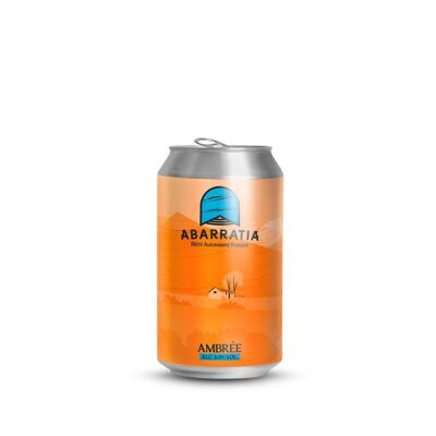 Amber Beer Can 33 cl - ABARRATIA