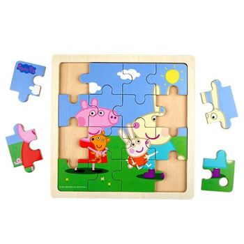 Peppa Pig et Rebecca Rabbit - Puzzle en bois pour enfants 2