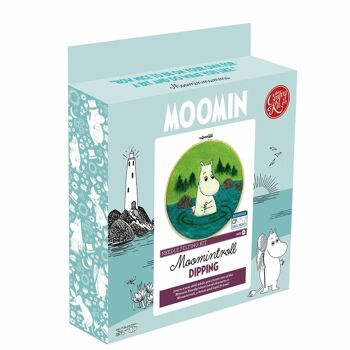 Moomin : Feutrage à l'aiguille à tremper Moomintroll 2