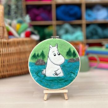 Moomin : Feutrage à l'aiguille à tremper Moomintroll 4