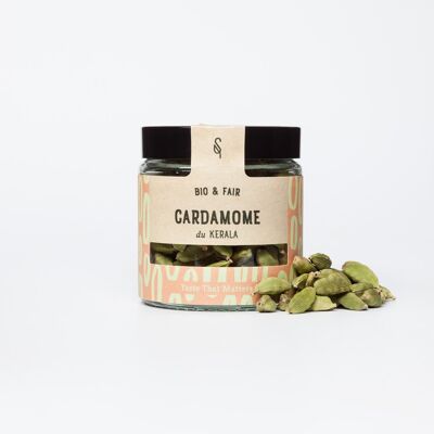 Organic whole cardamom - verrine 120 ml