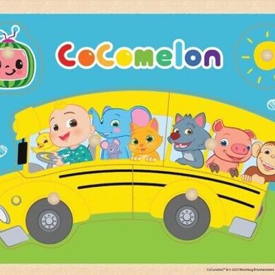 CoComelon Holzsteckpuzzle für Kinder