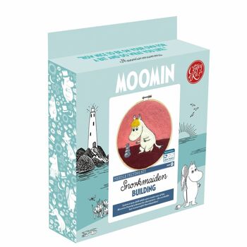 Moomin : Kit de feutrage à l'aiguille de construction Snorkmaiden 3