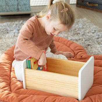 CHILDHOME, MARCHEPIED EN BOIS BLANC NATUREL 7