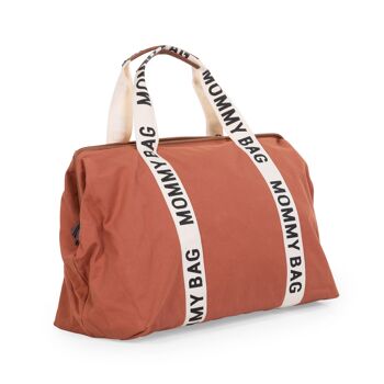 CHILDHOME, MOMMY BAG SIGNATURE CANVAS TERRACOTTA 2