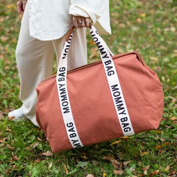 CHILDHOME, MOMMY BAG SIGNATURE CANVAS TERRACOTTA 4