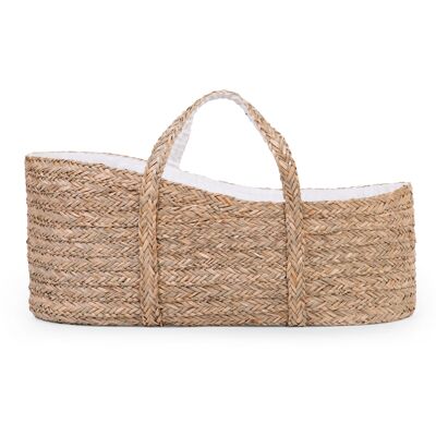 CHILDHOME, NATURAL SEAGRASS MOSES BASKET + MATTRESS
