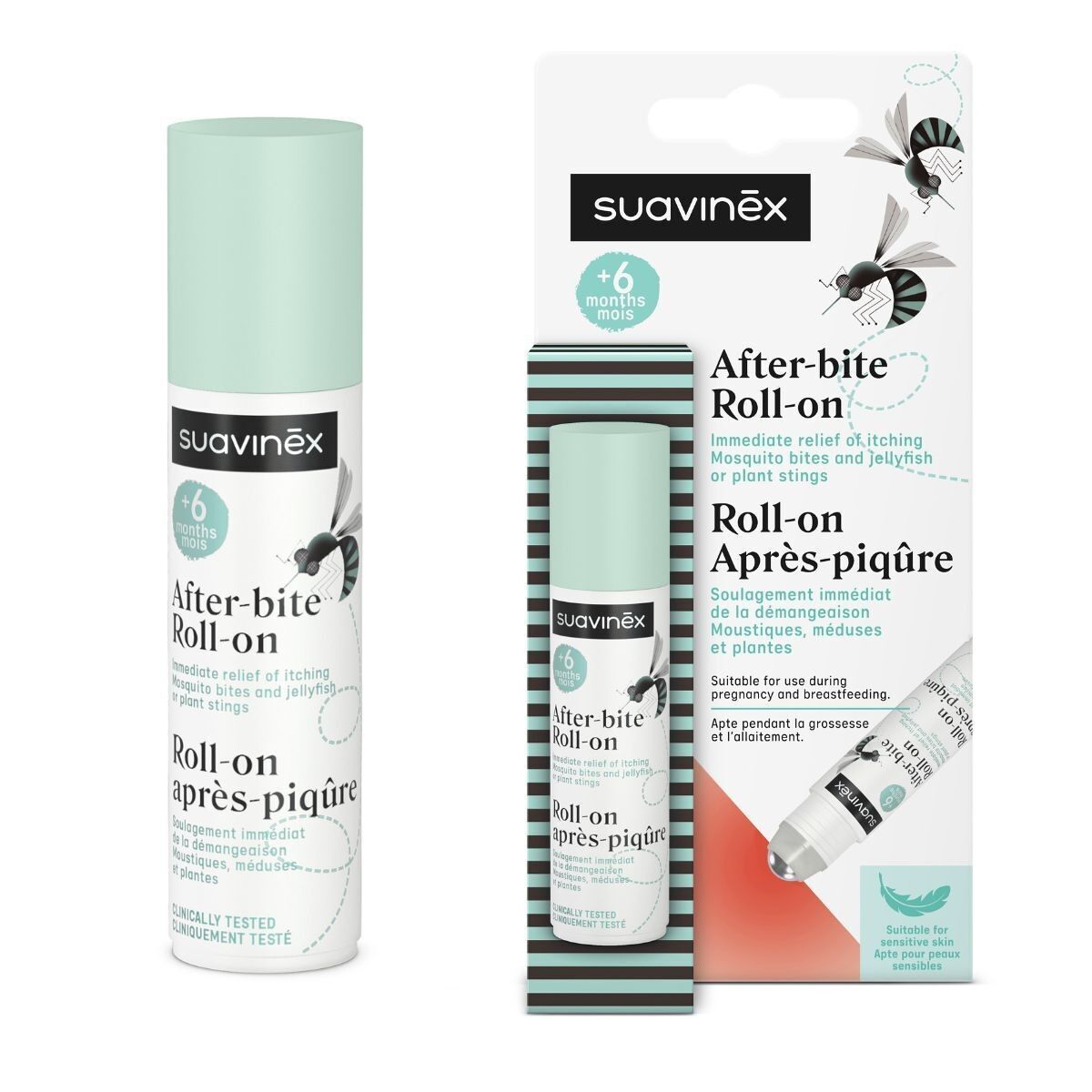 SUAVINEX, ROLL-ON DOPO STICK 15ML