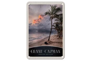 Panneau de voyage en étain, 12x18cm, Grand Cayman, caraïbes, Amérique, île 1