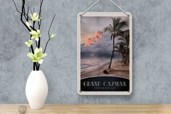Panneau de voyage en étain, 12x18cm, Grand Cayman, caraïbes, Amérique, île 4
