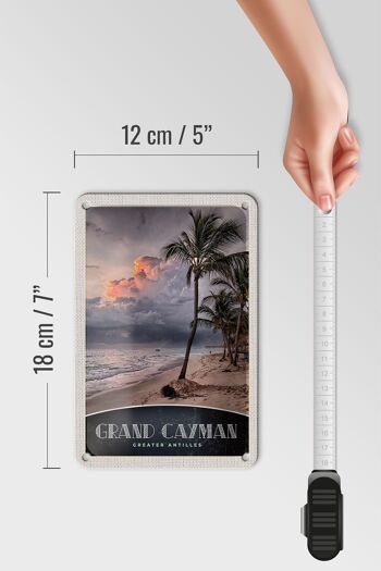 Panneau de voyage en étain, 12x18cm, Grand Cayman, caraïbes, Amérique, île 5