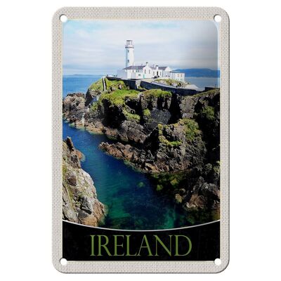 Cartel de chapa de viaje, 12x18cm, Irlanda, estado insular, Europa occidental, cartel de mar