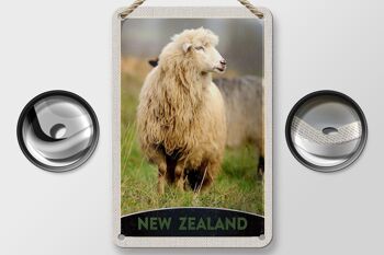 Panneau de voyage en étain 12x18cm, signe naturel de prairie de mouton, nouvelle-zélande, Europe 2
