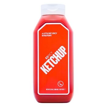 ESPICY - Ketchup Roi 960 ml | Ketchup avec une toque piquante 4