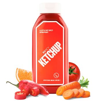 ESPICY - Ketchup Roi 960 ml | Ketchup avec une toque piquante 1