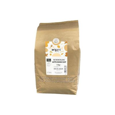 RIZ ROND BLANC - 5 Kg