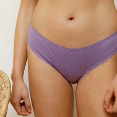 ORGANIC Cotton Panties - Purple