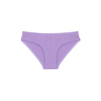 Culotte Coton BIO - Violet 7