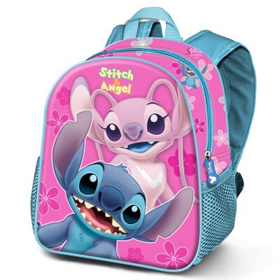 Disney Lilo and Stitch Match-Basic Backpack, Pink