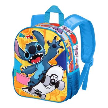 Disney Lilo et Stitch Skater-Small Sac à dos 3D Jaune 1