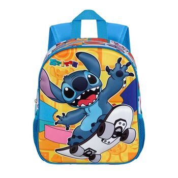 Disney Lilo et Stitch Skater-Small Sac à dos 3D Jaune 2